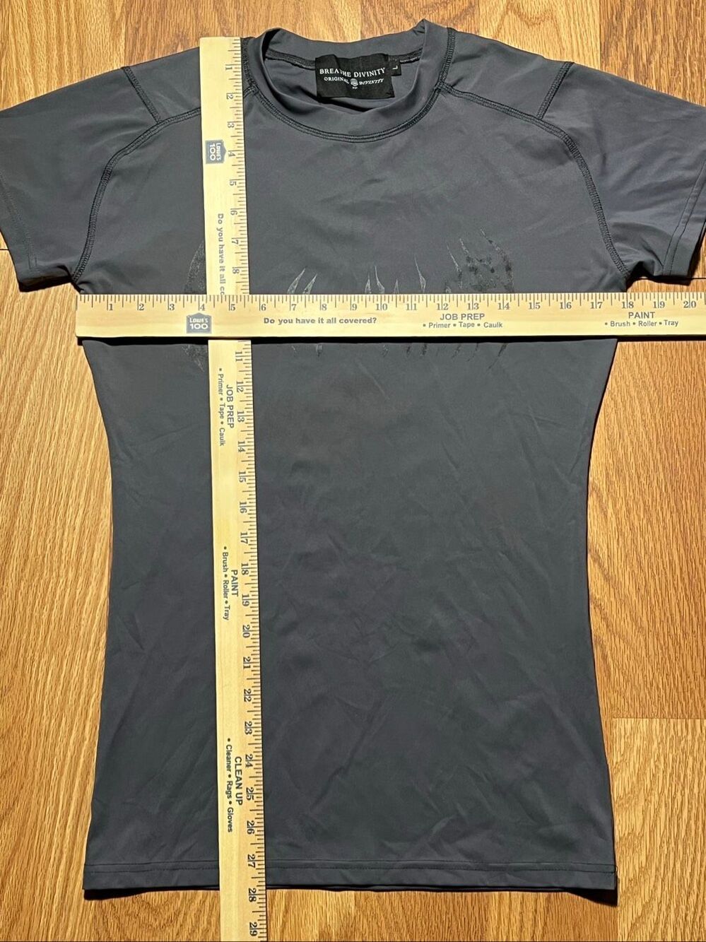 Breathe Divinity Men’s Compression Performance Shirt Large - Picture 5 of 5